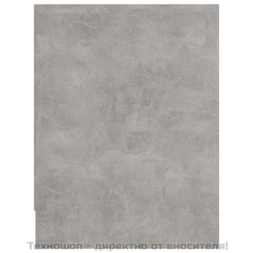 Нощни шкафчета 2 бр бетоново сиво 40x30x40 см инженерно дърво