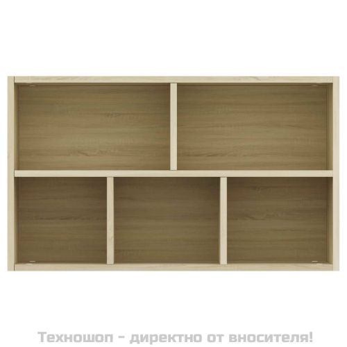 Библиотека/бюфет, дъб сонома, 50x25x80 см, инженерно дърво