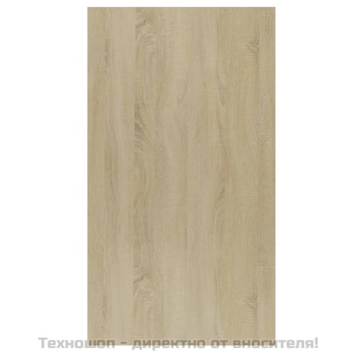 Библиотека/бюфет, дъб сонома, 50x25x80 см, инженерно дърво