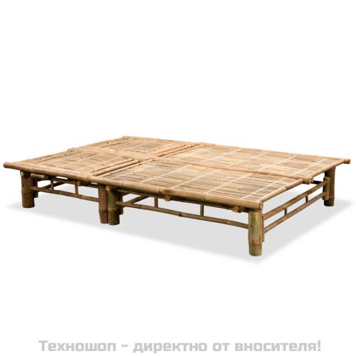 2-местен шезлонг, бамбук