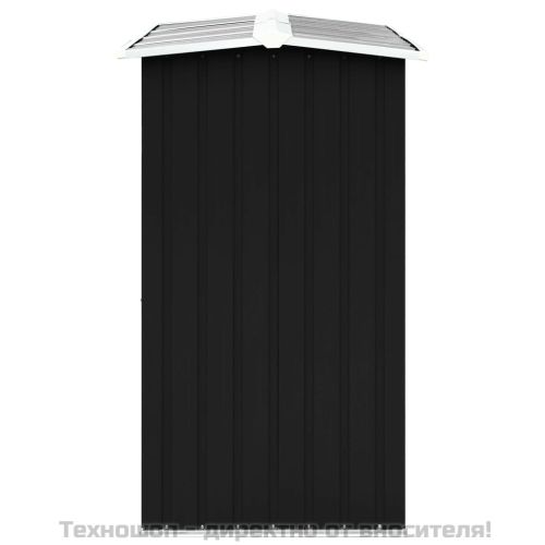 Навес за дърва, поцинкована стомана, 172x91x154 см, антрацит