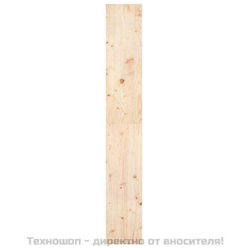 Библиотека/разделител за стая, 80x30x199,5 см, бор масив