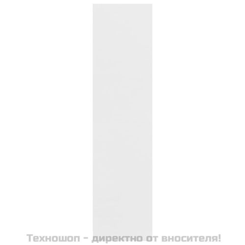 Гардероб, бял, 100x50x200 см, ПДЧ