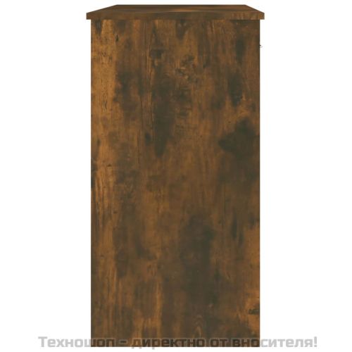 Бюро, опушен дъб, 80x40x75 см, инженерно дърво