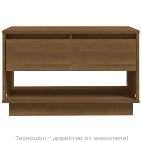 ТB шкаф, кафяв дъб, 70x41x44 см, инженерно дърво