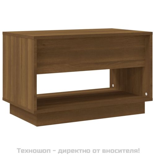 ТB шкаф, кафяв дъб, 70x41x44 см, инженерно дърво