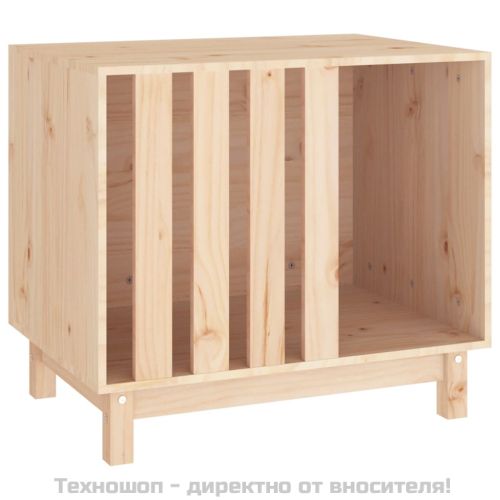 Кучешка колиба, 70x50x62 см, бор масив