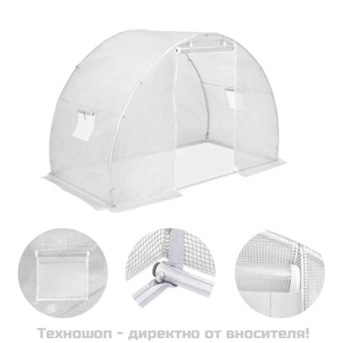 Оранжерия, 4,5 м², 300x150x200 см