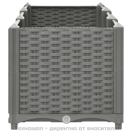 Повдигната леха, 120x40x38 см, полипропилен