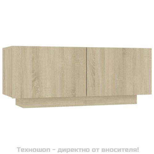 ТB шкаф, дъб сонома, 100x35x40 см, инженерно дърво