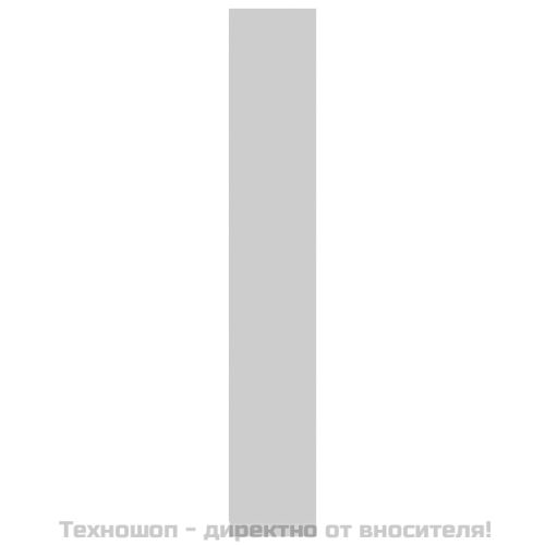 Шкаф за баня, бял, 30x30x183,5 см, ПДЧ