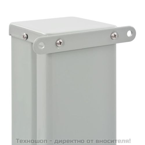 Прибираща се странична тента, 100х300 см, кремава