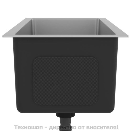 Ръчно изработена кухненска мивка, неръждаема стомана