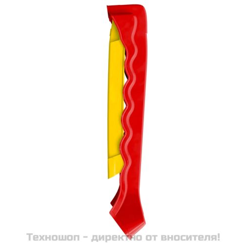 Сгъваема пързалка за деца за закрито и открито червено и жълто