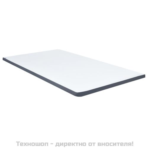 Топ матрак за боксспринг легло 200x120x5 см, със средна мекота