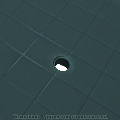 Градинска маса, зелена, 101x68x72 см, пластмаса