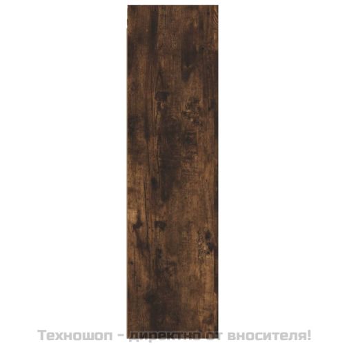 Стенен ТВ шкаф, опушен дъб, 30,5x30x110 см