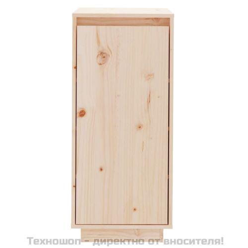 Шкаф за обувки, 35x35x80 см, бор масив