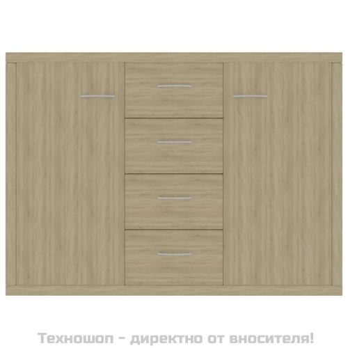 Бюфет, дъб сонома, 88x30x65 см, инженерно дърво