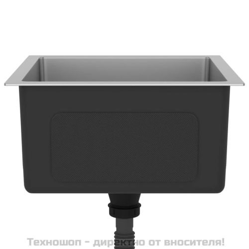 Ръчно изработена кухненска мивка, неръждаема стомана