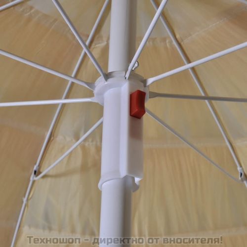 Плажен чадър с накланяне Хавай