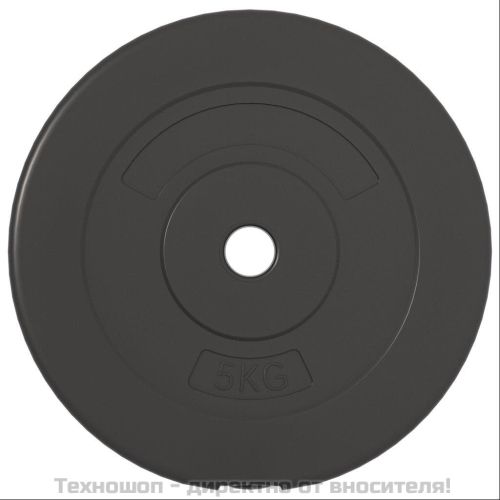 Плочи за тежести, 6 бр, 30 кг, цимент