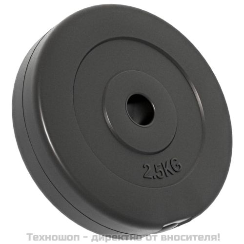 Плочи за тежести, 6 бр, 30 кг, цимент