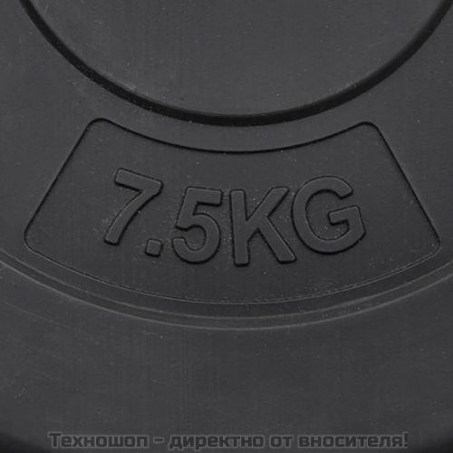 Плочи за тежести, 6 бр, 30 кг, цимент