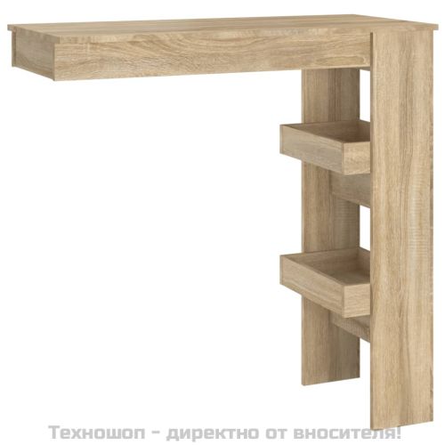Стенна Дъб сонома 102x45x103,5 см, инженерно дърво