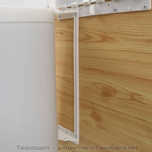 Кухненски вграден кош, пластмаса, 12 л