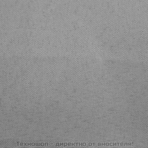 Градински ъглов диван със сиви възглавници, борово дърво масив