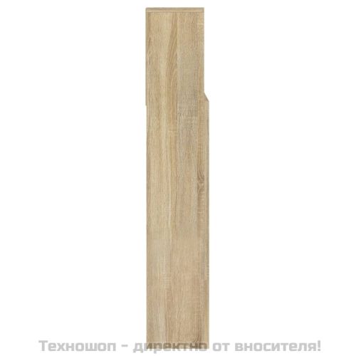 Шкаф за табла, дъб Сонома, 140x19x103,5 см