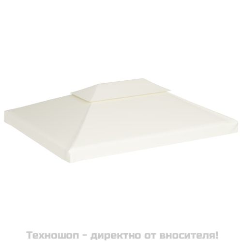 Покривало за шатра, резервно, 310 г/м², кремавобяло, 3х4 м