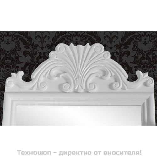 Тоалетка с регулируемо правоъгълно огледало, МДФ
