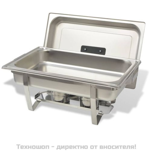 Комплект съдове за бен мари, 3 бр, неръждаема стомана