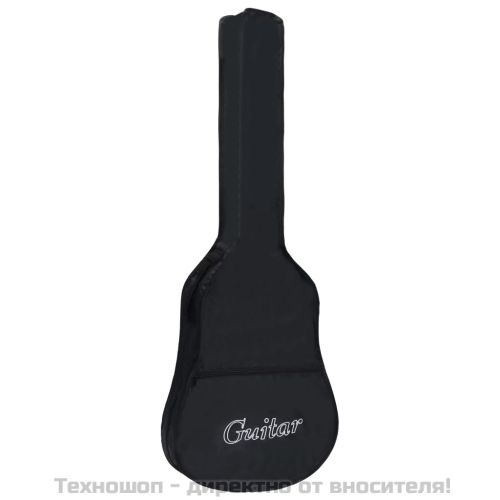 Калъф за китара за 4/4 (39") класическа китара черна 100x37 см плат