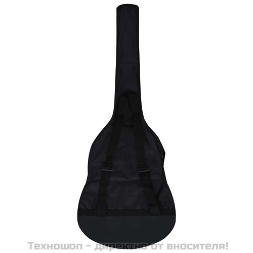 Калъф за китара за 4/4 (39") класическа китара черна 100x37 см плат