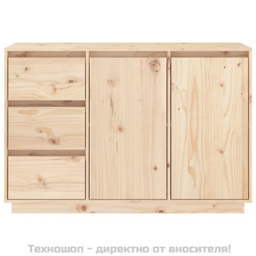 Сайдборд, 111x34x75 см, бор масив