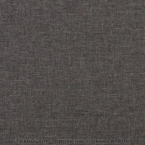 Масажен стол, тъмносив, текстил