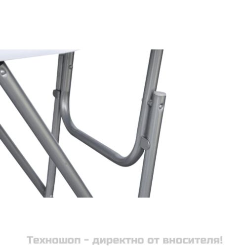 Комплект бар маси с МДФ плот, 4 броя, бял