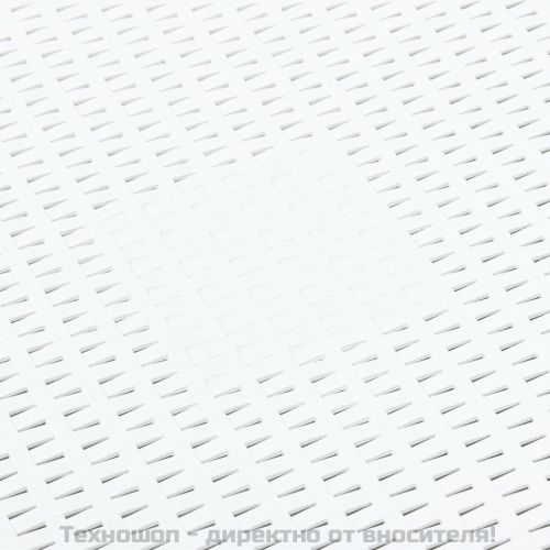 Странична маса, бяла, 54x54x36,5 см, пластмаса