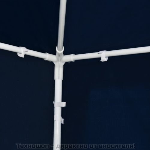 Градинска шатра, 3x12 м, синя