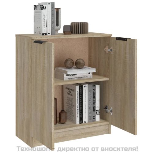 Сайдборд, сонома дъб, 60x30x70 см, инженерно дърво