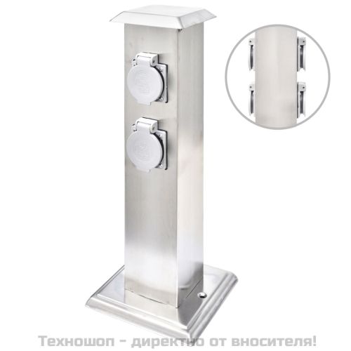 Колона с контакти от неръждаема стомана