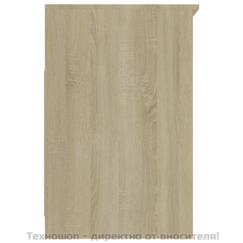 Шкаф с чекмеджета, сонома дъб, 40x50x76 см, инженерна дървесина