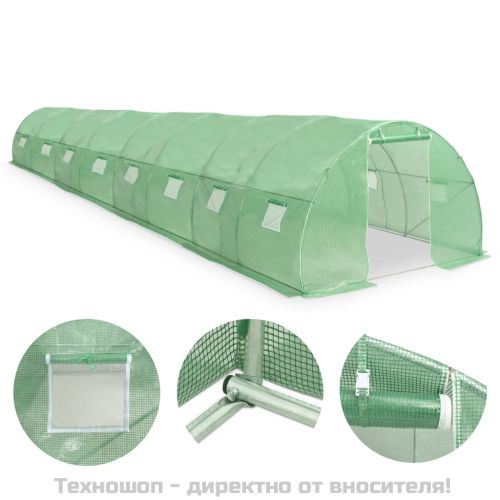 Оранжерия, 36 м², 1200x300x200 см