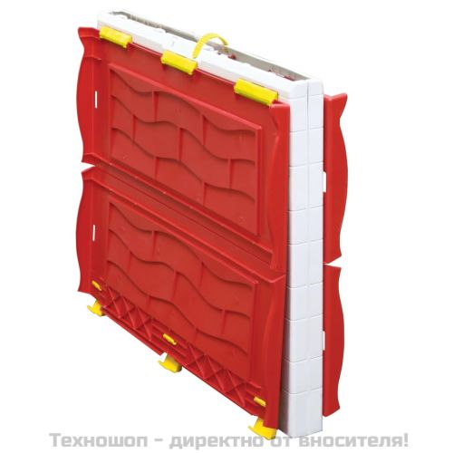 Сгъваема детска къща за игра с подвижна врата и прозорци