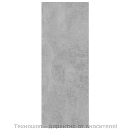 Конзолна маса, бетонно сив, 78x30x80 см, инженерно дърво