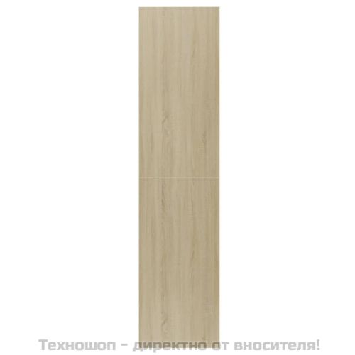 Библиотека/бюфет, дъб сонома, 66x30x130 см, инженерно дърво