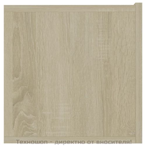 ТВ шкаф, дъб сонома, 120x30x30 см, инженерно дърво